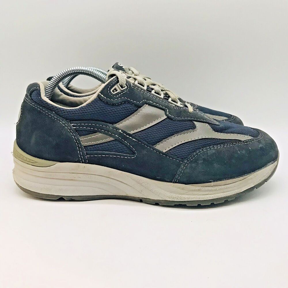 SAS Journey Mesh Tripad Comfort Walking Shoes Men's 9.5W3 Blue Lace Up Sneakers